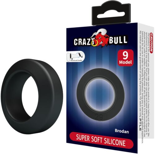Crazy Bull Penisring Modell 9 för Förbättrad Intimitet