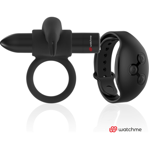 BLACK&SILVER Burton Penisring med WATCHME Fjärkontroll
