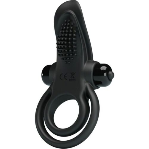 Vibrerande Ring PRETTY LOVE BI-210203 med klitorisstimulator