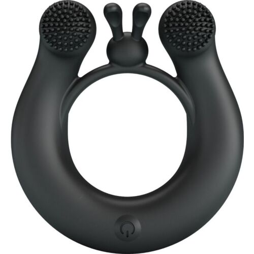 Vibrerande Ring Pretty Love Dahlia med Klitorisstimulator