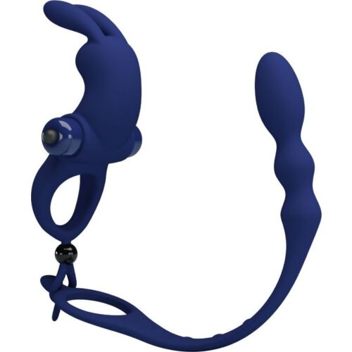 Vibrerande Ring Pretty Love Ayad med Analplug