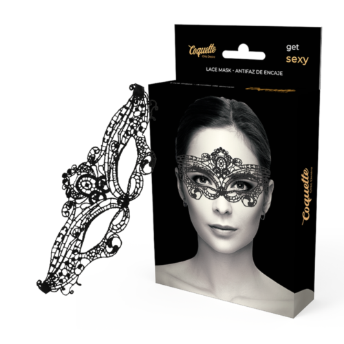 Bondage Ögonbindel Coquette Accessories Spetsmask