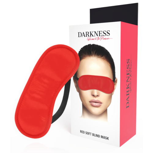 Ögonbindel DARKNESS BONDAGE Röd
