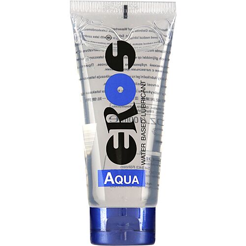 Vattenbaserat glidmedel EROS Aqua 100 ML för smidig lek