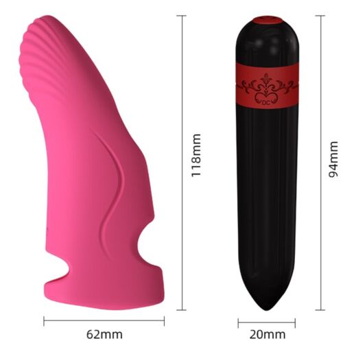 Upptäck ARMONY Aurora Finger Vibrator i Fuchsia