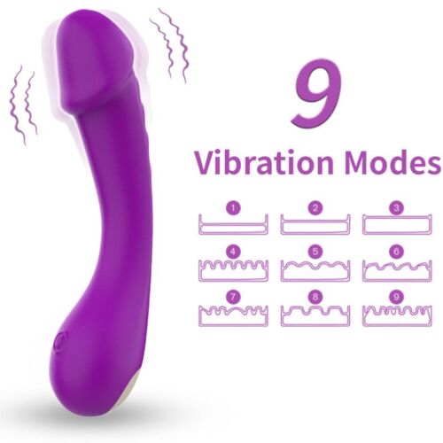 Vibrator ARMONY G-Punkt Dildo med 9 vibrationslägen