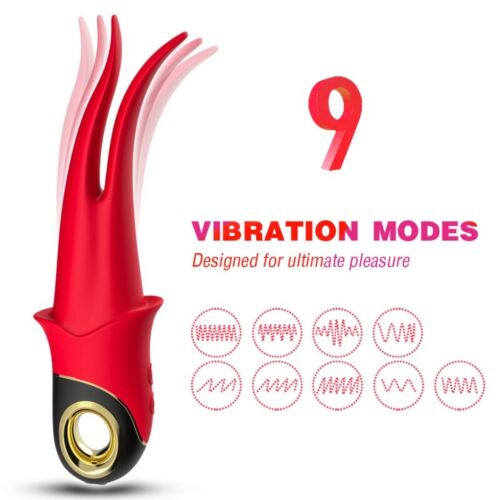 Vibrator ARMONY SHADOW - Dubbel stimulering