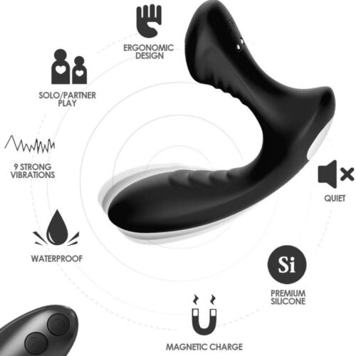 Vibrator ARMONY STORM med fjärrkontroll för prostata