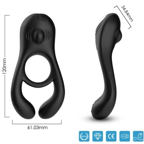 Upplev njutning med ARMONY Veyron dubbel vibratorring