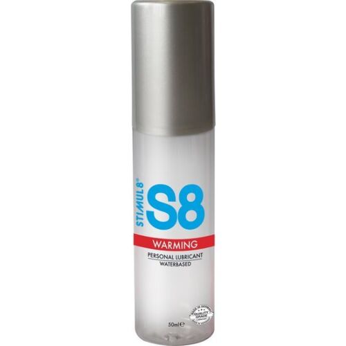 Värmande Glidmedel STIMUL8 S8 | 50 ml för Intimitet