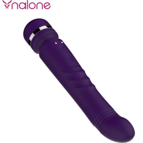 Dubbelhuvud massör NALONE YONI med djupt vibration