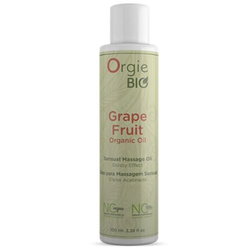 Ekologisk Massageolja Orgie Bio Grapefrukt 100ml