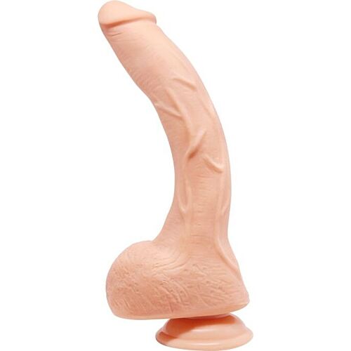 Dildo BAILE BEAUTIFUL JACK 26 CM med sugkoppar