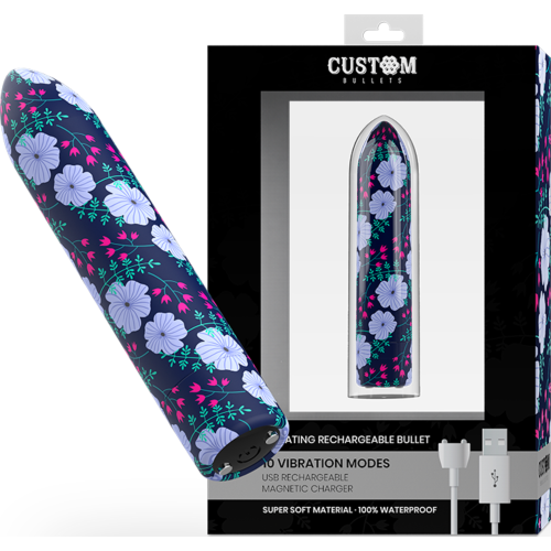 Vibrator Custom Bullets Spring med 10 Intensiteter