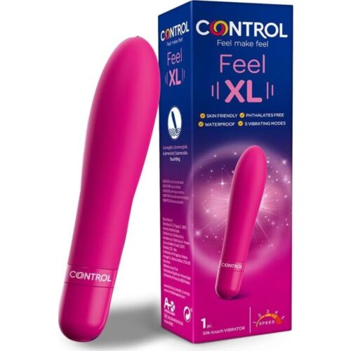 Vibrator CONTROL Feel XL 16cm | Silkeslen känsla