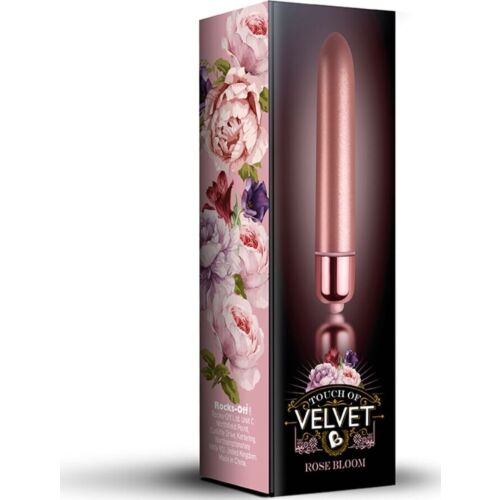 Vibrerande Kula Rocks-Off Touch of Velvet Rose Bloom