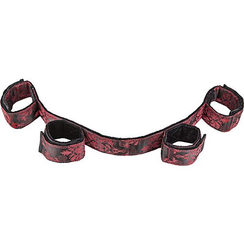 CALEXOTICS Scandal Spreader Bar med Handbojor