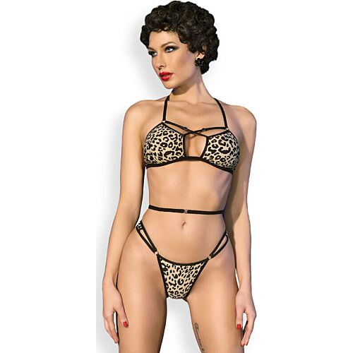 Bikini CHILIROSE CR 4497 Leopardtryck - Justerbar Design