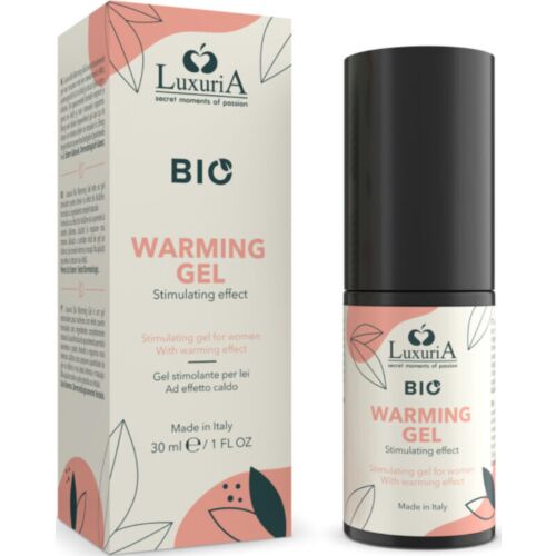 Bio Värmande Gel Intimateline Luxuria 30ml - Naturlig Värmeffekt