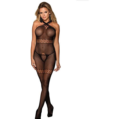 Bodystocking SUBBLIME med korsade axelband