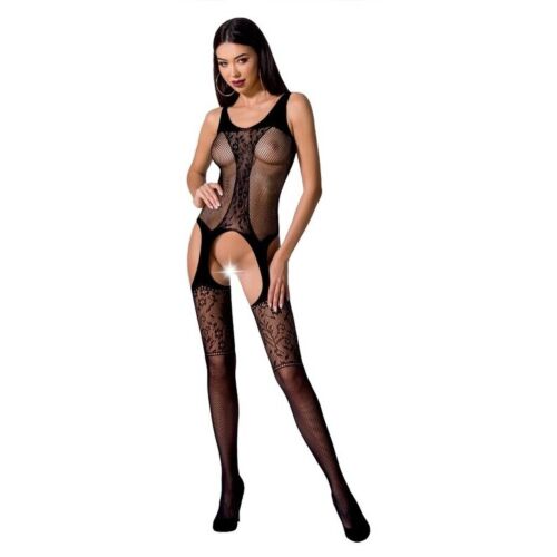 Bodystocking Passion Woman BS072 med öppning i grenen