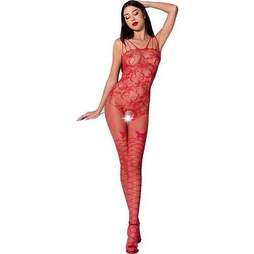 Bodystocking Passion Woman BS076 med öppen gren