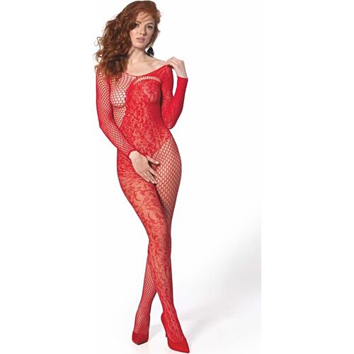 Bodystocking Passion BS 107 med Förförande Design