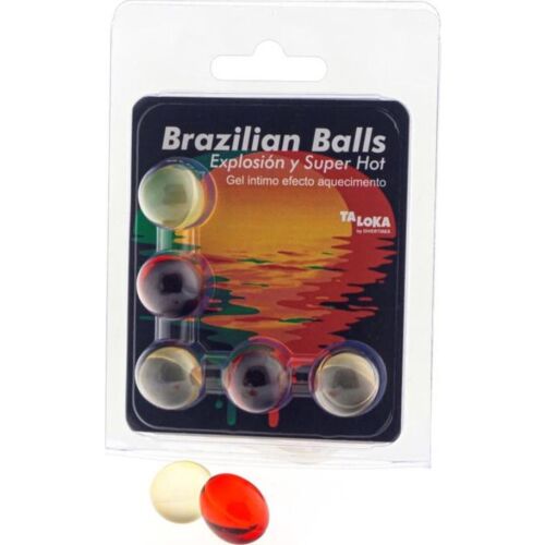 Brasilianska Bollar Taloka med Värmande Gel