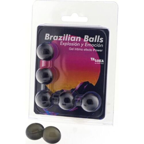 Bollar Taloka 5-pack med spännande gel