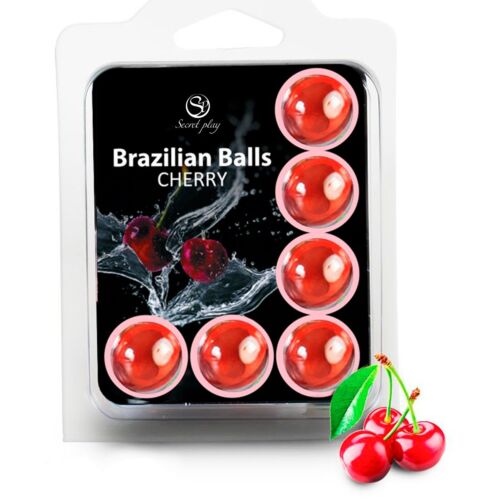 Brazilian Bollar Secretplay Körsbär - Glidmedel och Arom
