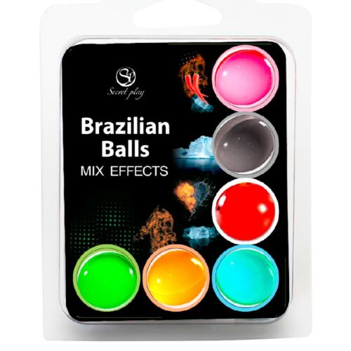Brazilianska Bollar Set SECRETPLAY – Oemotståndlig Doft och Känsla