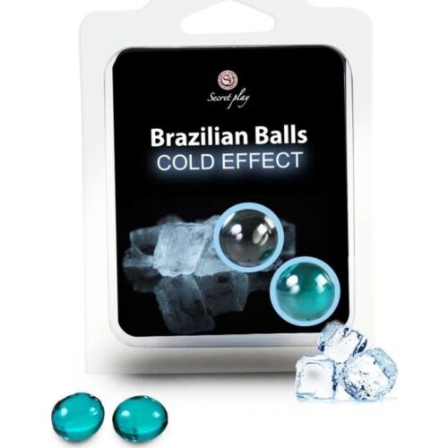 SECRETPLAY Brasilianska Kyl-effekt Bollar (2-pack)