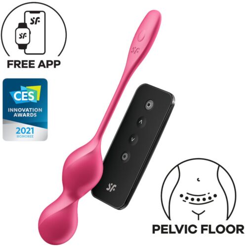 Kegelbollar SATISFYER LOVE BIRDS 2 med appkontroll