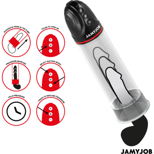 JAMYJOB XPAND Automatisk Penis Pump med Justerbart Sug