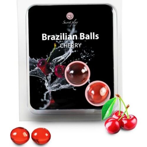 Brazilian Balls Secretplay Kirsebærsmak Glidmedelset
