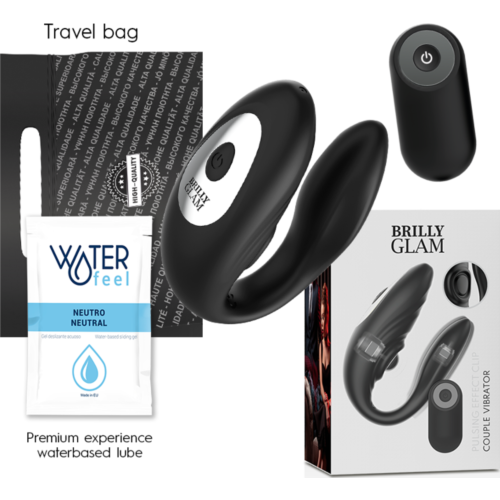 Brilly Glam Par Vibrator med Pulserande & Vibrerande Fjärrkontroll