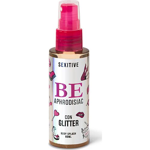 SEXITIVE Afrodisiakum Kroppsspray med Glitter