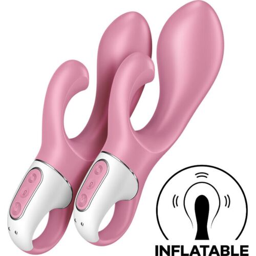 Vibrator SATISFYER AIR PUMP BUNNY 2 med justerbar diameter