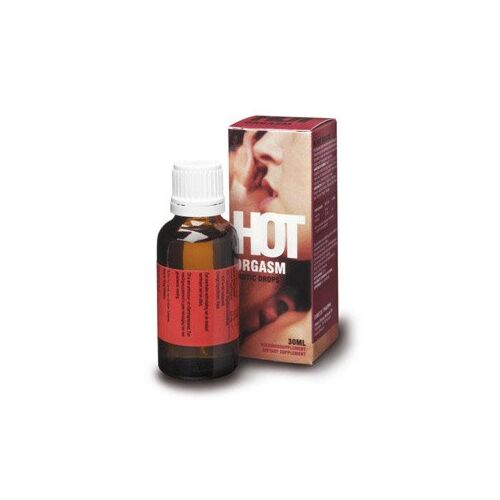 Hot Orgasm Drops av Cobeco 30ml för förstärkt sexuell njutning