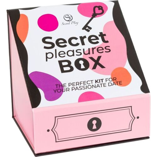 Parspel SecretPlay Pleasure Box med Tärningar och Vibrator