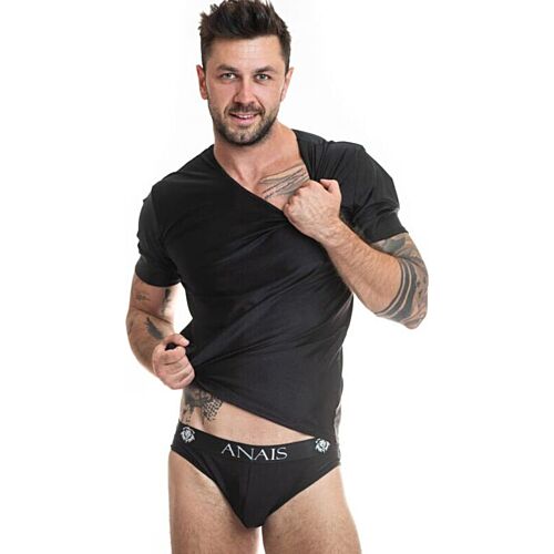 T-Shirt ANAIS MEN Petrol med kroppsnära passform