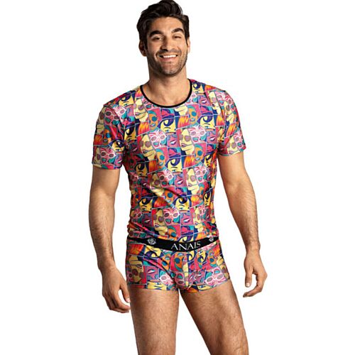 T-shirt ANAIS MEN Comics - Stilren passform