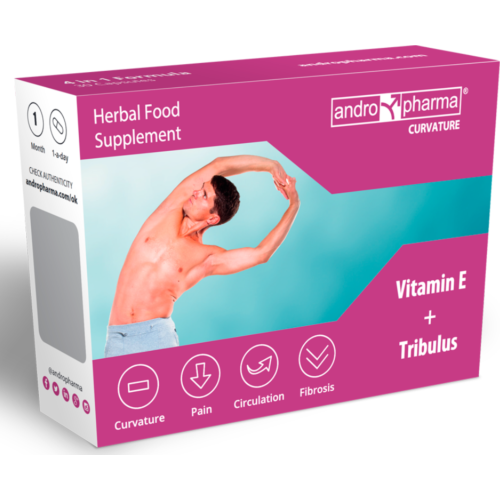 Kosttillskott ANDRO MEDICAL Curvature för Peyronies vård