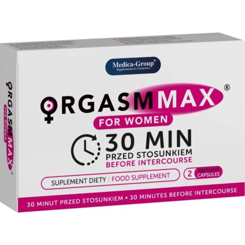 MEDICA GROUP Orgasm Max för Kvinnor Kapslar – Öka Din Vitalitet