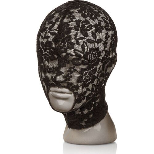 Blindfolds CalExotics Scandal Lace Hood med öppen mun