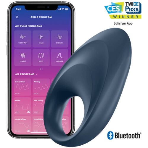 Vibrerande Ring Satisfyer Connect Mighty One