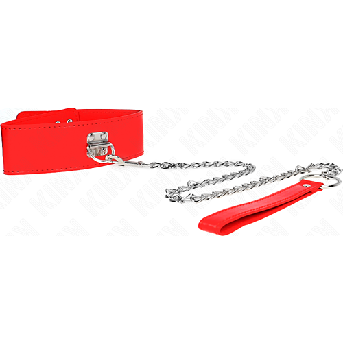 KINK Halsband med Koppel 65 cm - Justerbar Kontroll