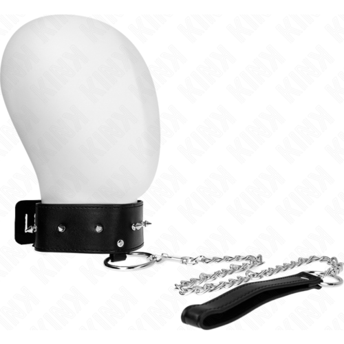 Halsband med koppel KINK Modell 2 Justerbart 36-43 cm