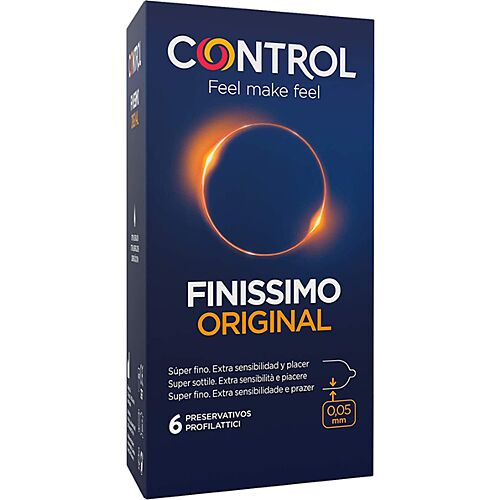 Control Finissimo Original Kondomer för Extrem Känslighet