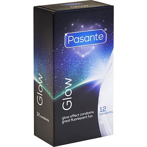 Pasante Glow Kondomer 12-Pack